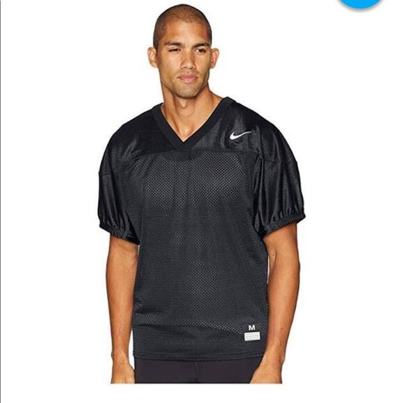 Nike Other - Mens Nike Adult Core Practice Jersey in Black Large L Football Soccer NEW